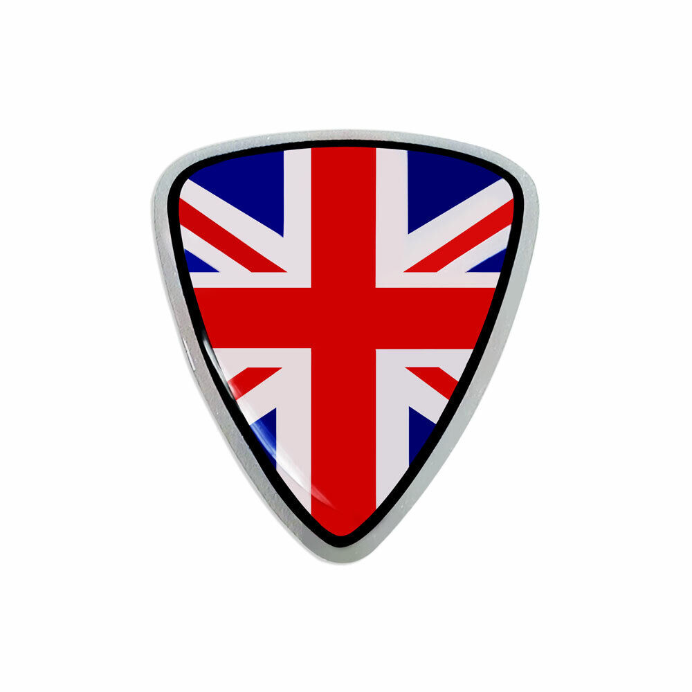 Sticker Adesivo 3D Scudetto Bandiera Regno Unito HQ