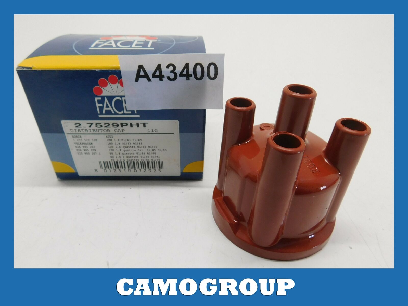 CALOTTA DISTRIBUTORE ACCENSIONE DISTRIBUTOR CAP AUDI 100 80 27529PHT 026905209