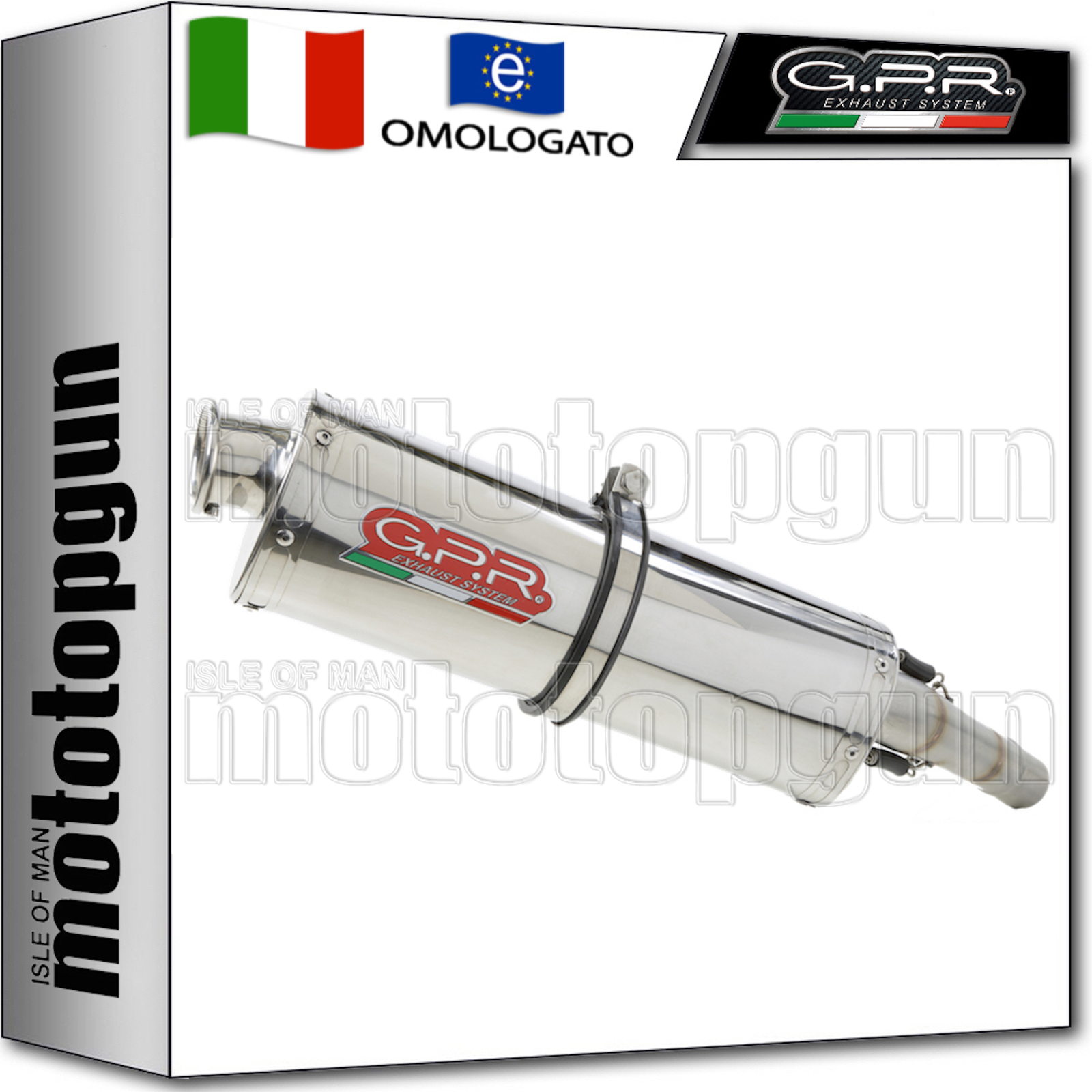 GPR SCARICO HOM TRIOVAL BMW R 850 RT 1999 99 2000 00 2001 01