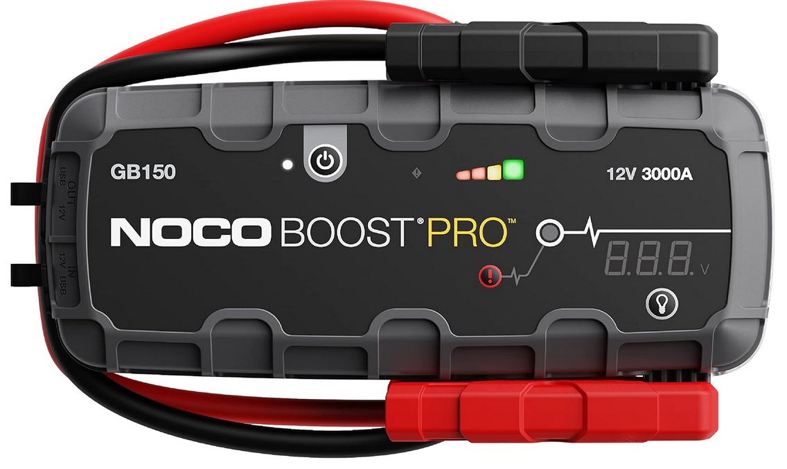 AVVIATORE BOOSTER PORTATILE CON BATTERIA NOCO GB150 3000A PERFURGONI NAUTICA 12V