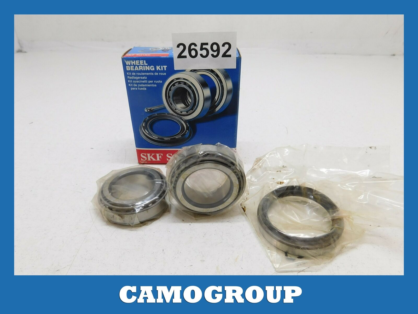 KIT CUSCINETTO RUOTA POSTERIORE REAR WHEEL BEARING FORD ESCORT VKBA1433