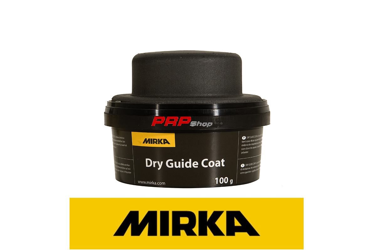 MIRKA Dry Guide Coat Nero 100grPolvere spia di controllo per carteggiatura nera