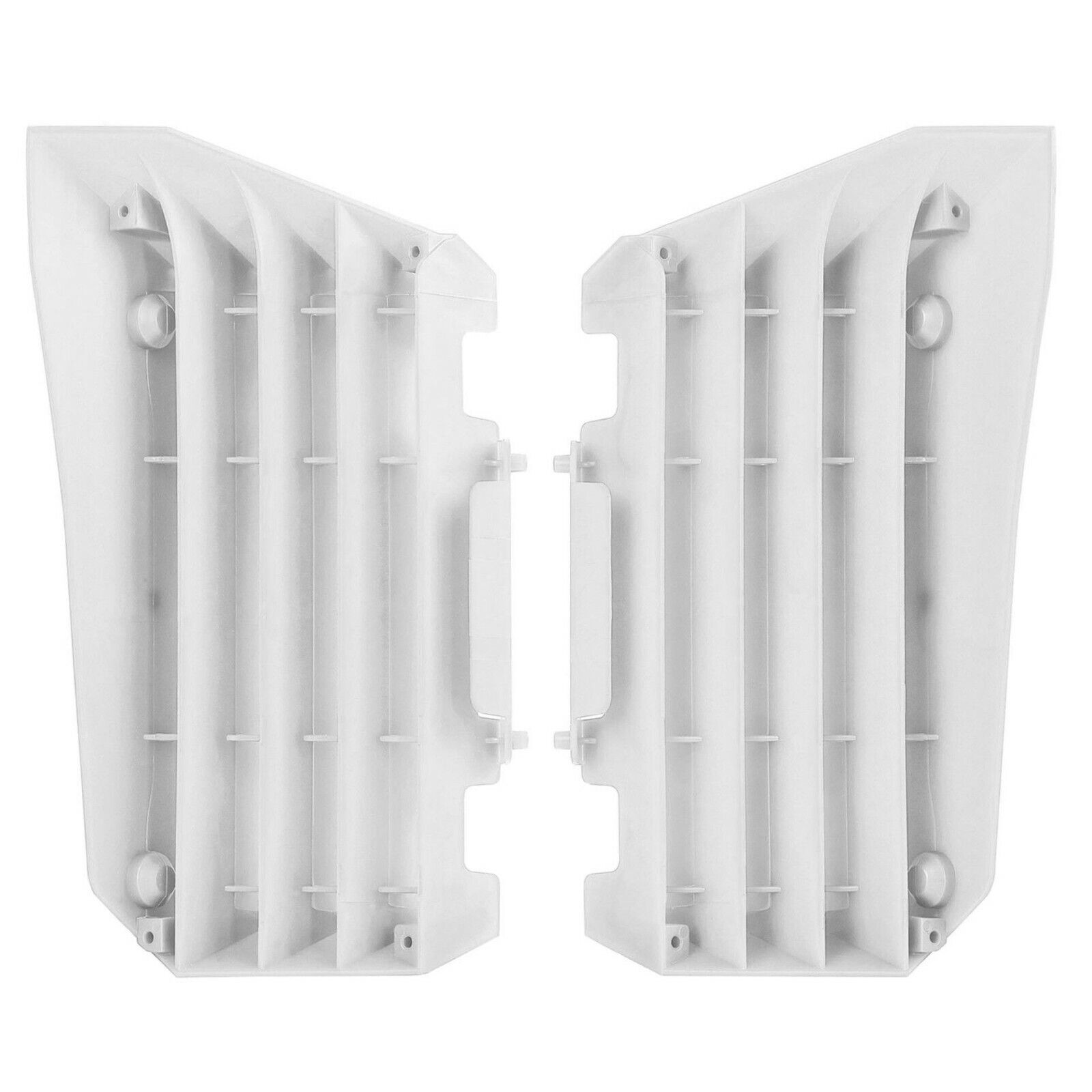 griglie alette pararadiatore Yamaha Wrf Yzf 250 Wrf Yzf 450 bianco coppia