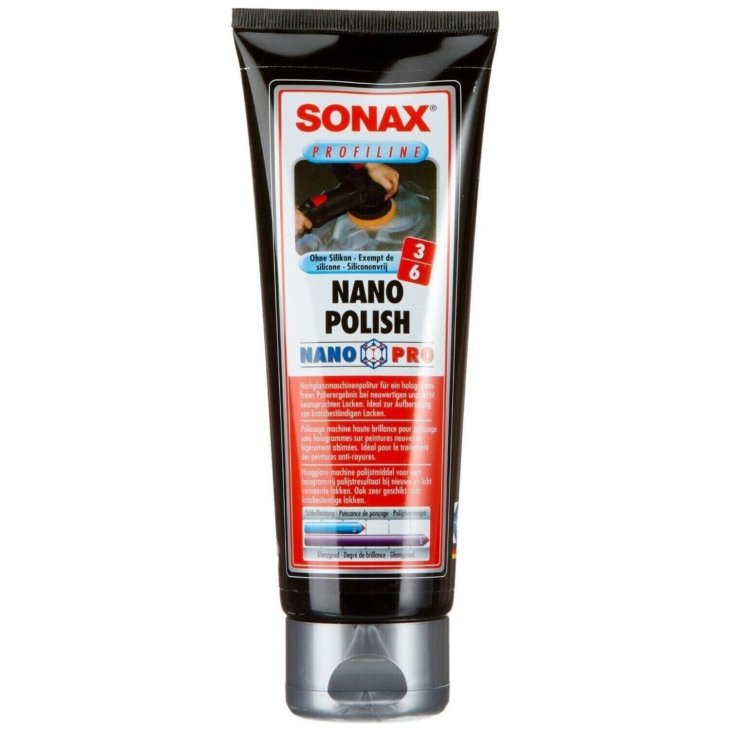 SONAX Profiline NANO POLISH 03-06 Lucidante Lucidatura Finitura abrasiva 250ml