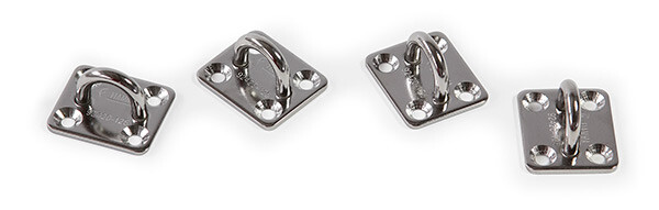 KIT PIASTRINE CON OCCHIELLO KIT SQUARE PLATES 98656-485