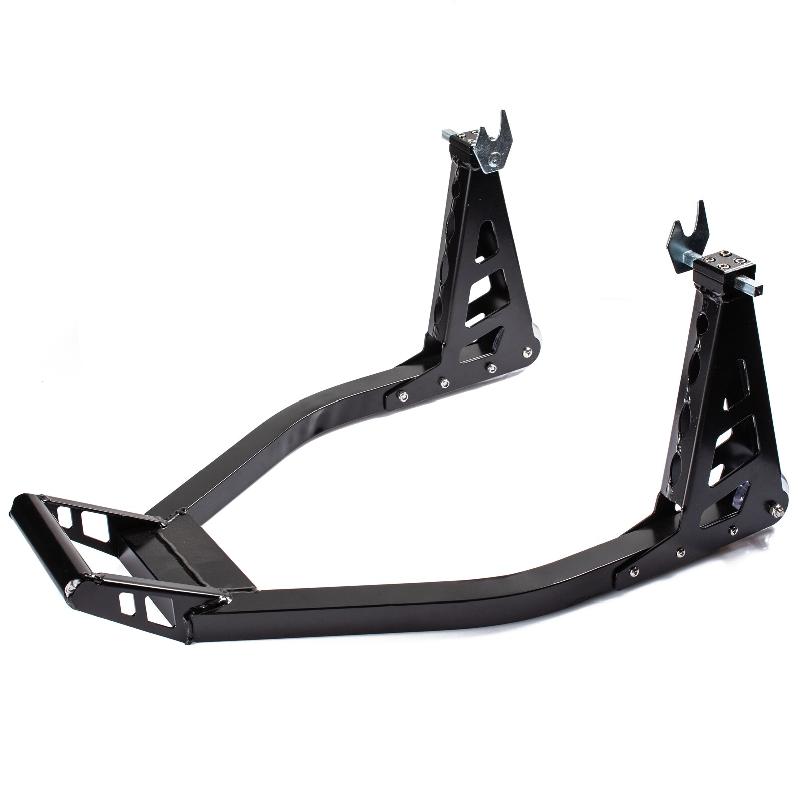 Rear Motorbike paddock Stand Adjustable rubber weels universal