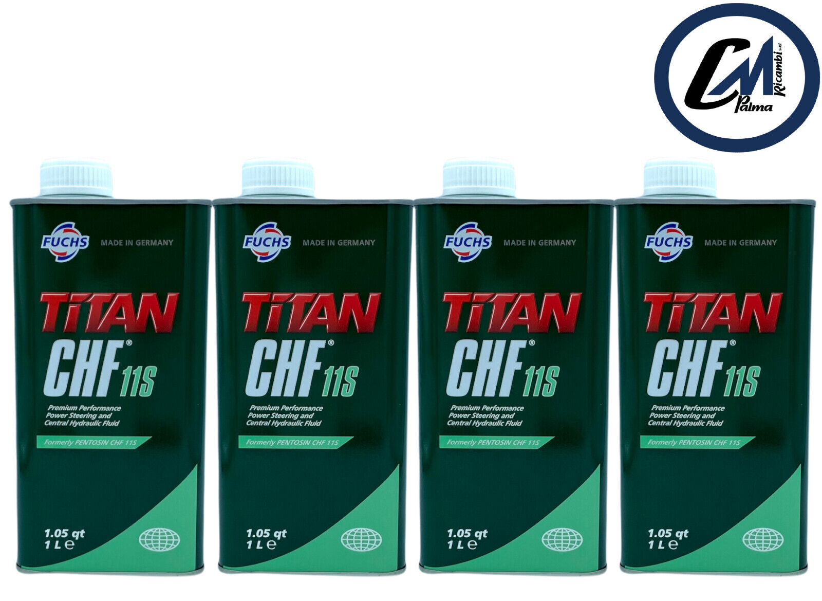 4 LITRI OLIO IDRAULICO SERVOSTERZO PENTOSIN CHF 11S BMW 1 LITRO 83290429576