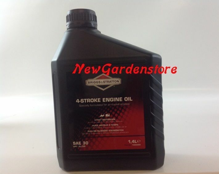 Olio motore lubrificante TAGLIAERBA SAE 30 1,4 litri BRIGGS & STRATTON 100006E
