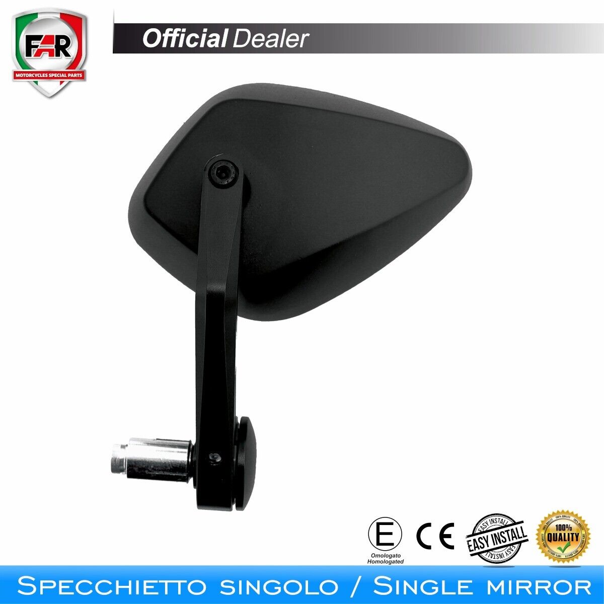 SPECCHIETTO FAR 7691 REVERSIBILE OMOLOGATO FOR HONDA 750 NM4 MVULTUS RC82 2018-2