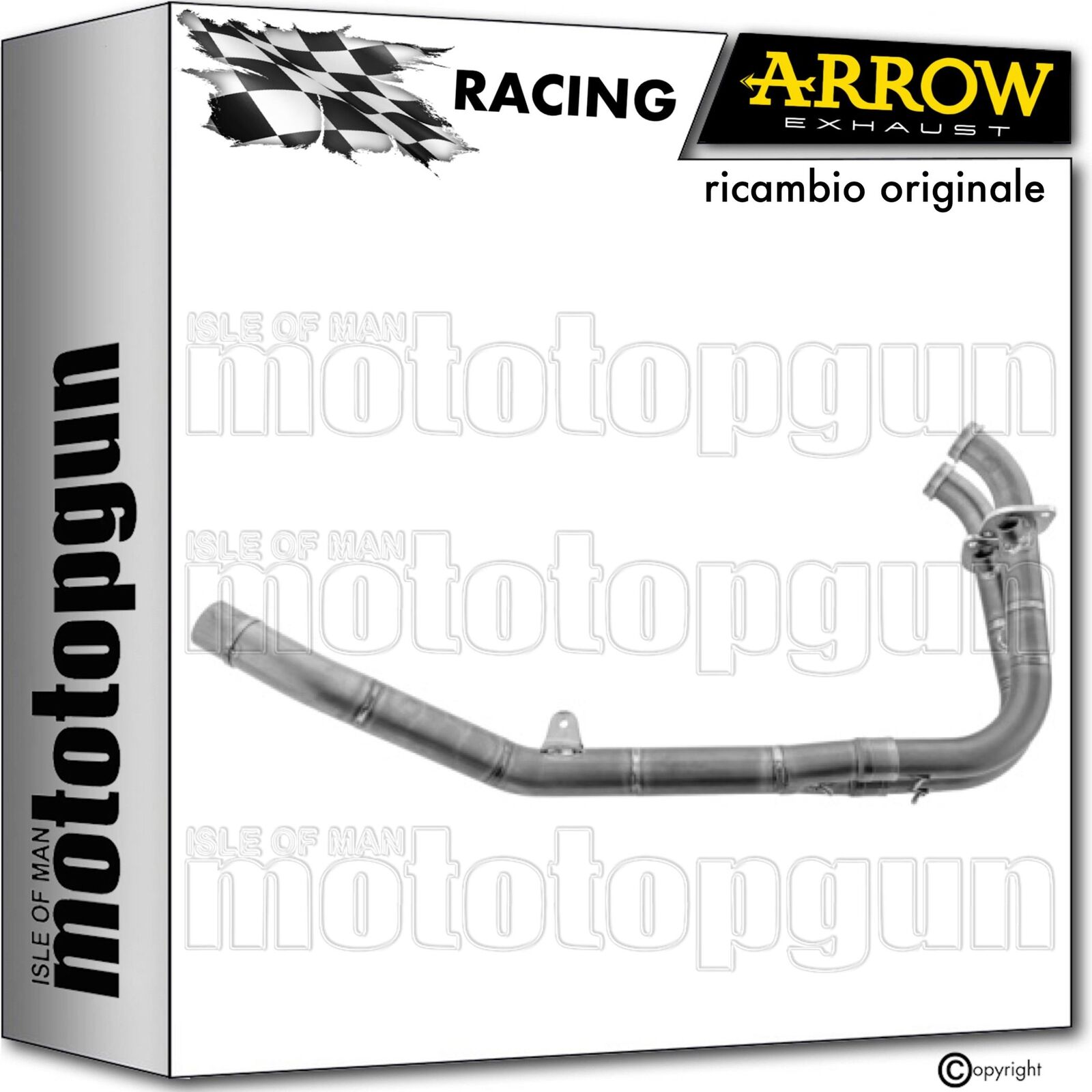 ARROW COLLETTORE OPEN INOX CF MOTO 450 NK 2023 23