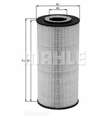 Filtro olio MERCEDES CLASSE C W202 T MODEL VITO  MAHLE ORIGINAL OX123/1D