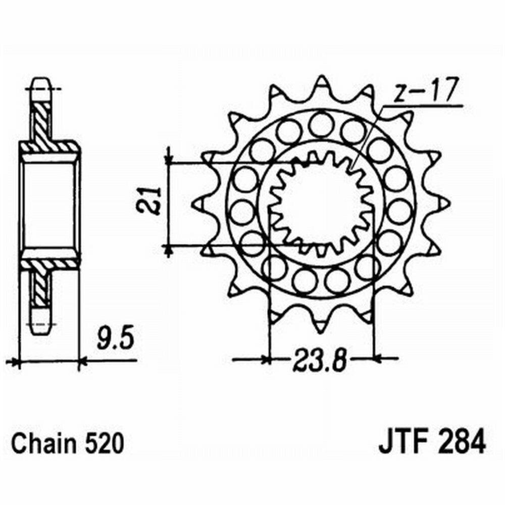 PIGNONE JT 284 z12