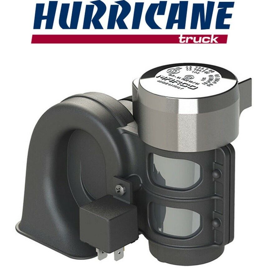 Tromba elettropneumatica compatta Hurricane cromata HT1/C 12V