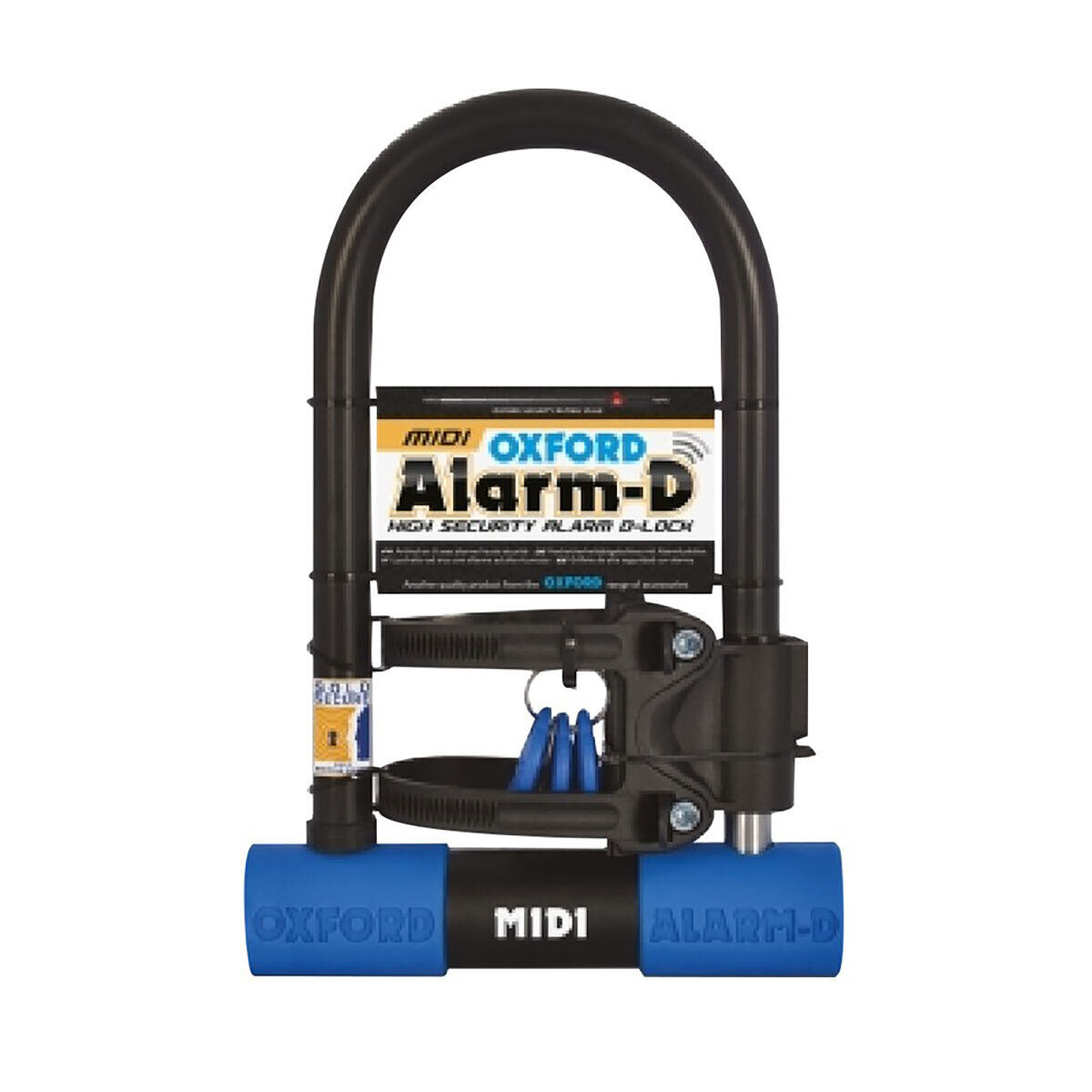 OXFORD LK355 ALARM-D MIDI 260MM X 173MM 14MM ANTIFURTO ALLARME MOTO