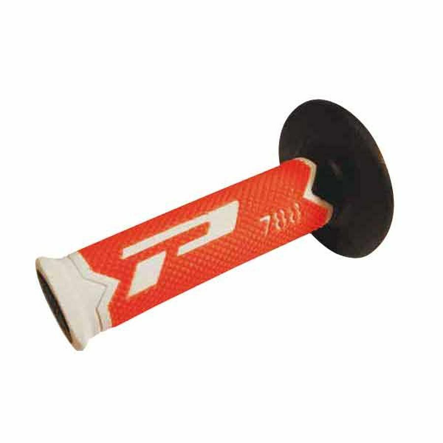 COPPIA MANOPOLE MOTO CROSS PROGRIP 788 ARANCIO FLUO