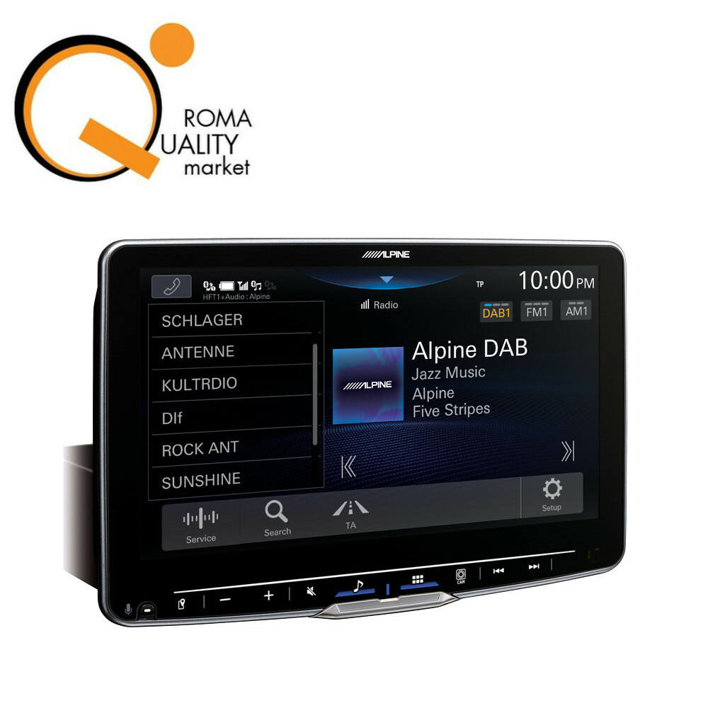 ALPINE iLX-F905D Autoradio Monitor 9" HD DAB+ USB BT HDMI Android Apple Halo 9