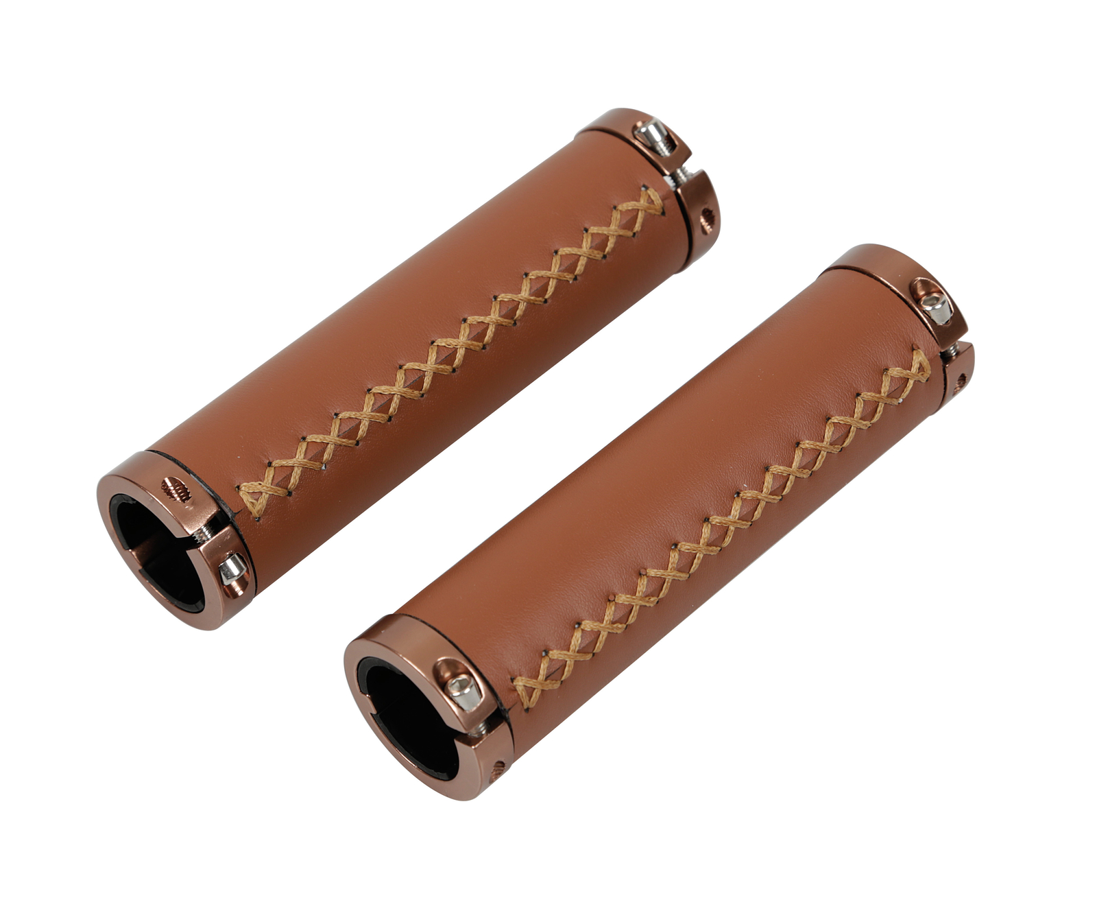 Coppia manopole Vintage - Marrone - 127+127 mm