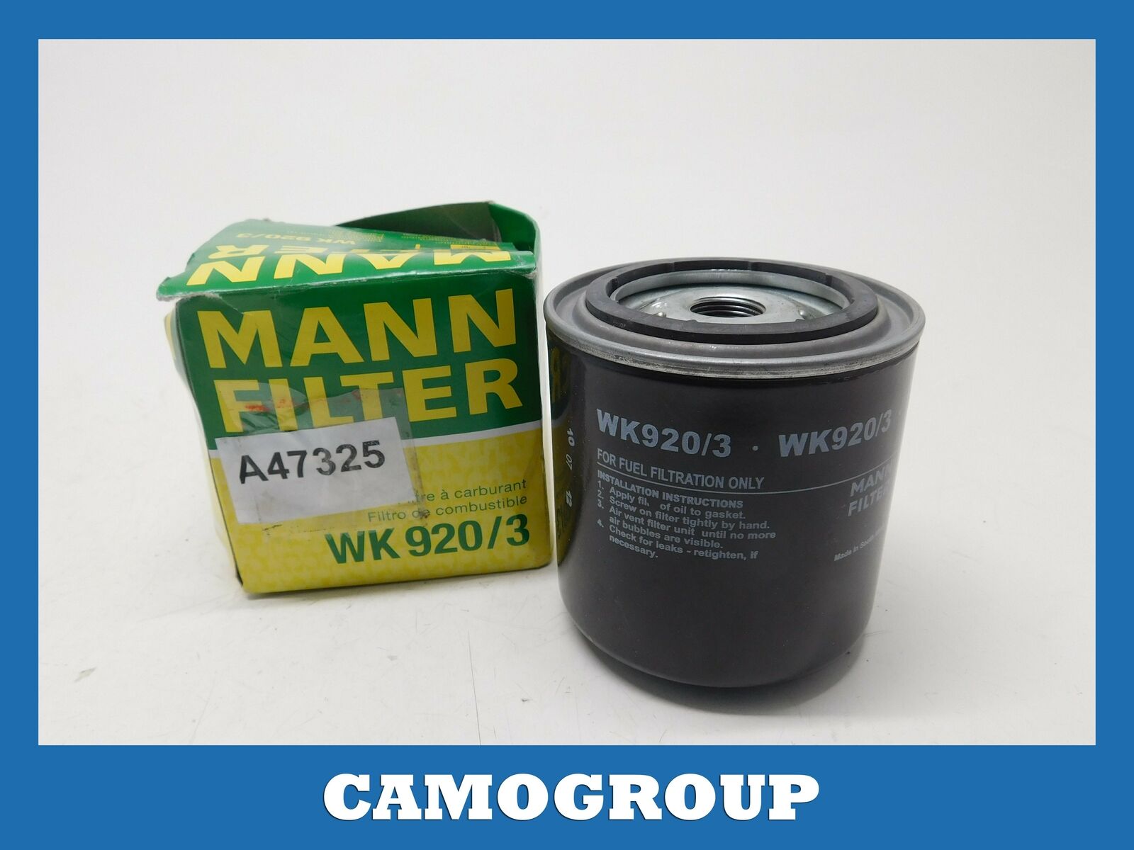 FILTRO CARBURANTE FUEL FILTER MANN FILTER MAZDA 626 SERIE B SERIE E WK920/3