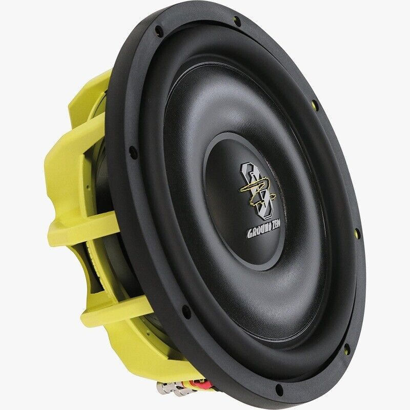 Subwoofer Ground Zero GZHW 12SPL-D2 FLAT 30 cm 2x2Ω Sub auto Slim  Sottile