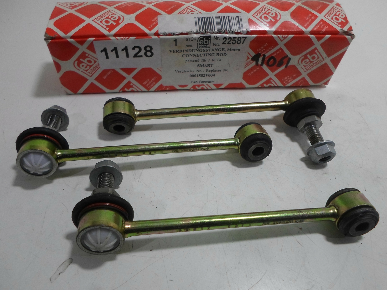 ASTA PUNTONE STABILIZZATORE POSTERIORE LINK STABILISER REAR SMART FORTWO 2004