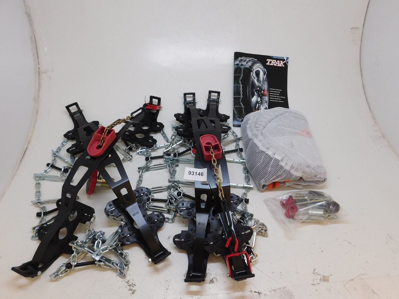 CATENE DA NEVE RAGNO SPIDER SNOW CHAINS TRAK CATRAKN211