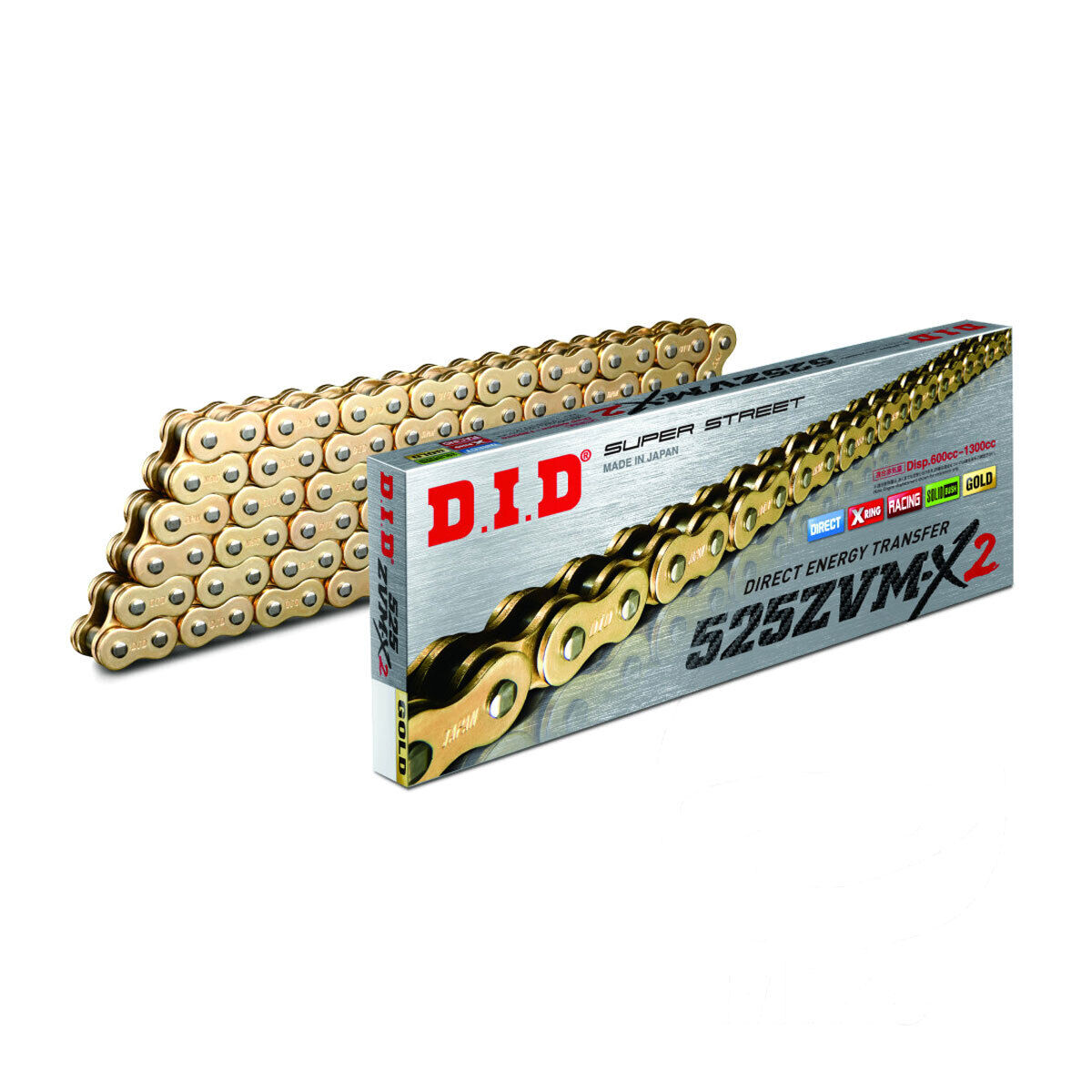 CATENA TRASMISSIONE DID X 525ZVMX2/094 996 R TESTASTRETTA 998CC 2001-2001