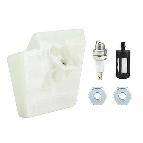 Jeffergarden Chainsaw Air Filter Candele Bar Nuts Kit filtri Carburante (z8u)