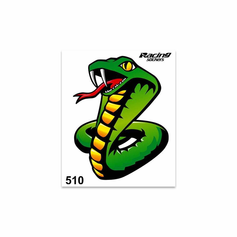 Adesivi Stickers Cobra 10 x 12 cm