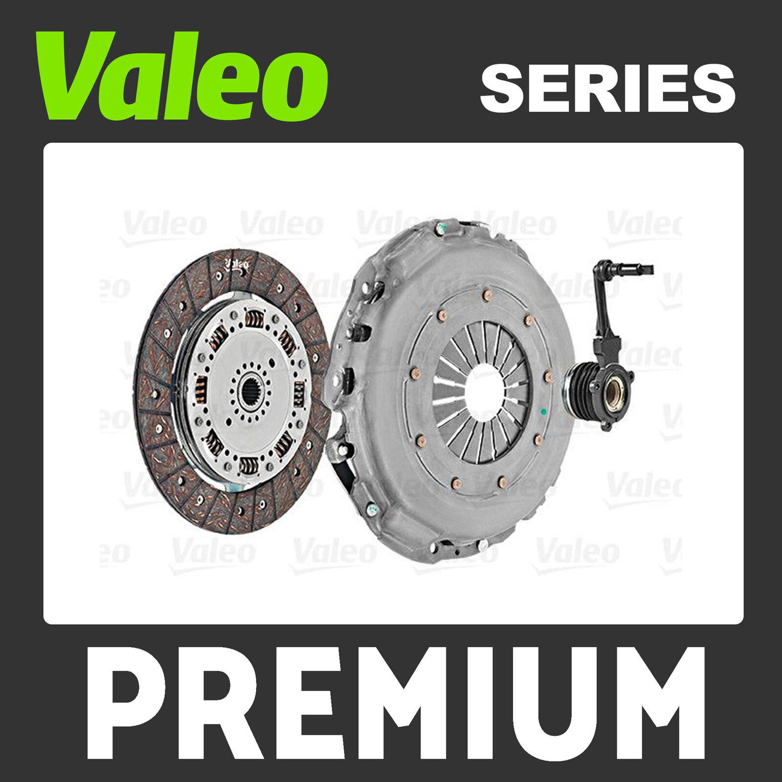 Kit Frizione 3 Pezzi Con CSC Prodotto Autentico Valeo per Veicoli Ford Mazda