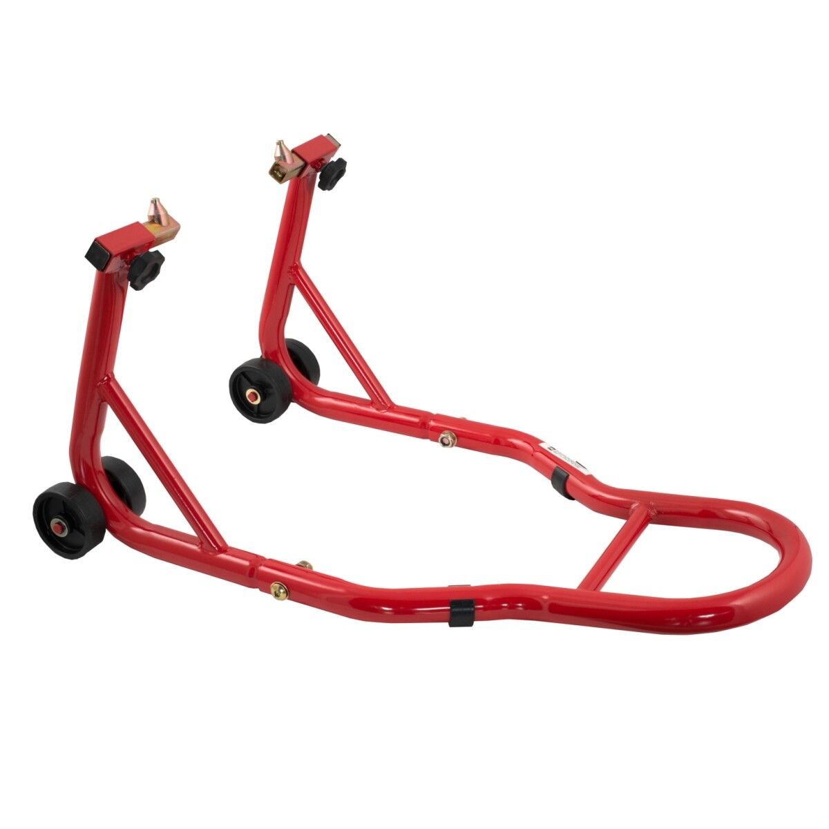 Front Bike paddock Stand Wheel Lift Chock Garage Motorcycle Motorbike