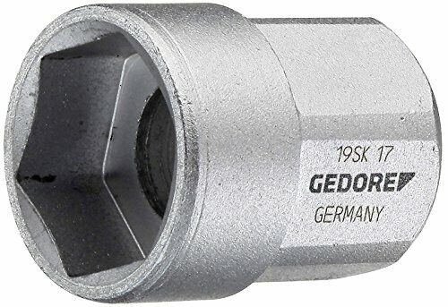 Gedore Chiave a bussola 1/2 pollici breve, 19 SK 17 (w6x)