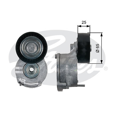 GATES T39188 TENDITORI + PULEGGE Ford C-max (2010->) 2,0 - 103kw 140cv tdci