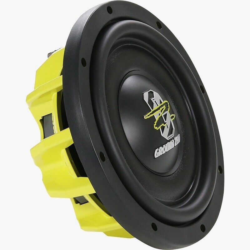 Subwoofer Ground Zero GZHW 10SPL-D2 FLAT 25 cm 2x2Ω Sub auto Slim  Sottile
