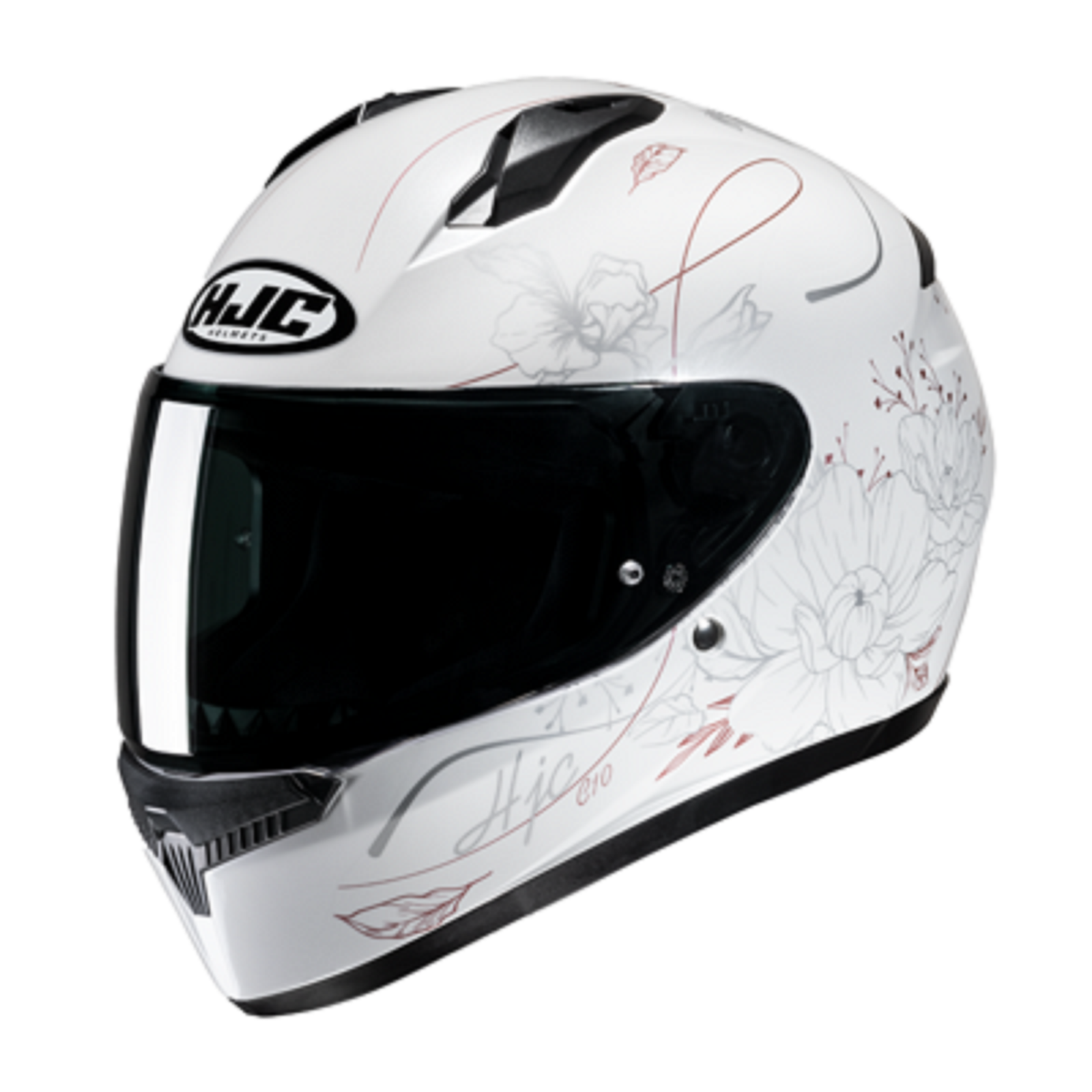 CASCO INTEGRALE C10 NUOVA OMOLOGAZIONE 06 EPIK MC8 BIANCO HJC SIZE M