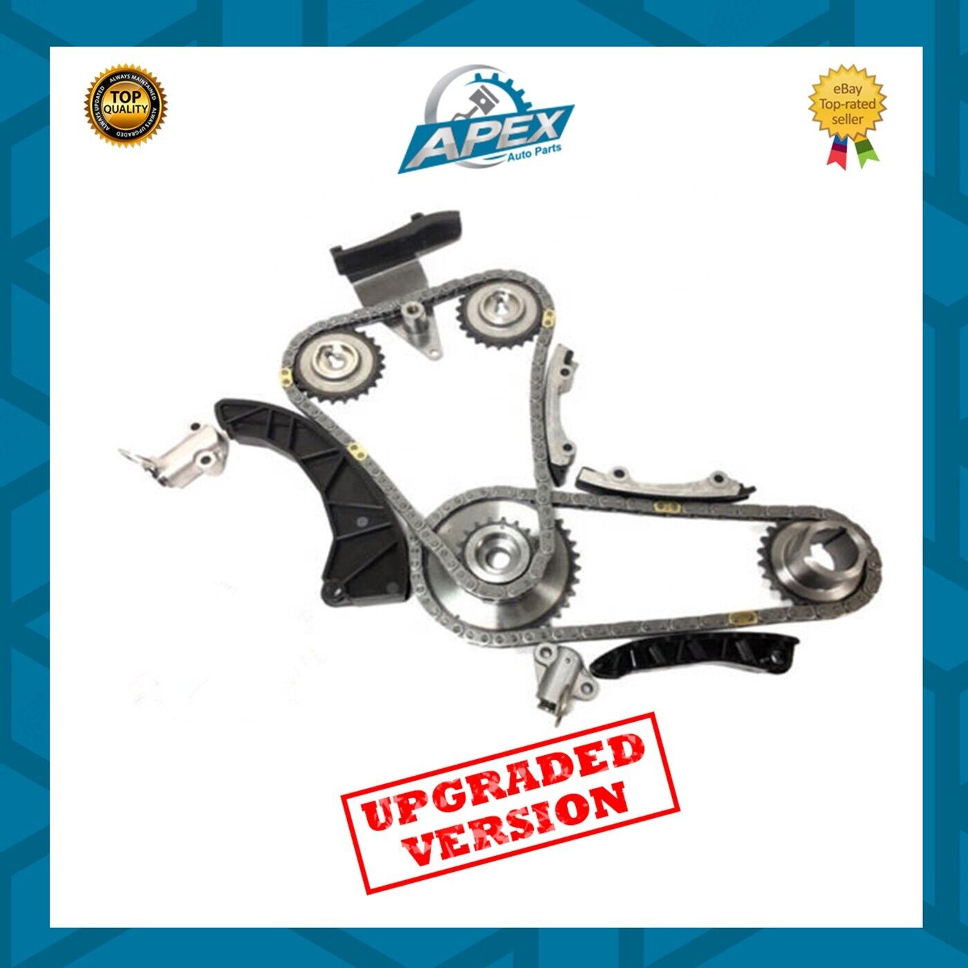 PER KIA D3FA MOTORE KIT CATENA DISTRIBUZIONE 1.5 1.6 - AGGIORNATO
