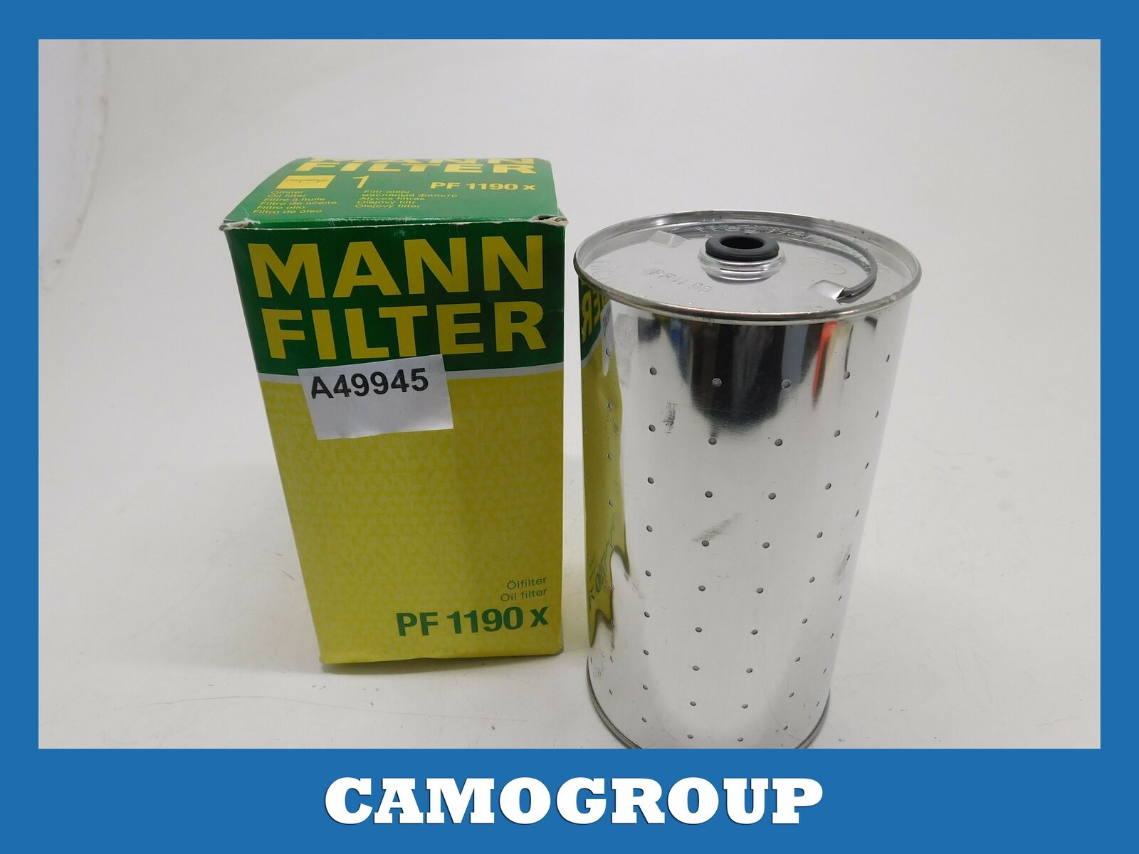 FILTRO OLIO OIL FILTER MANN FILTER PER MERCEDES T2 77 88 PF1190X A0441840025