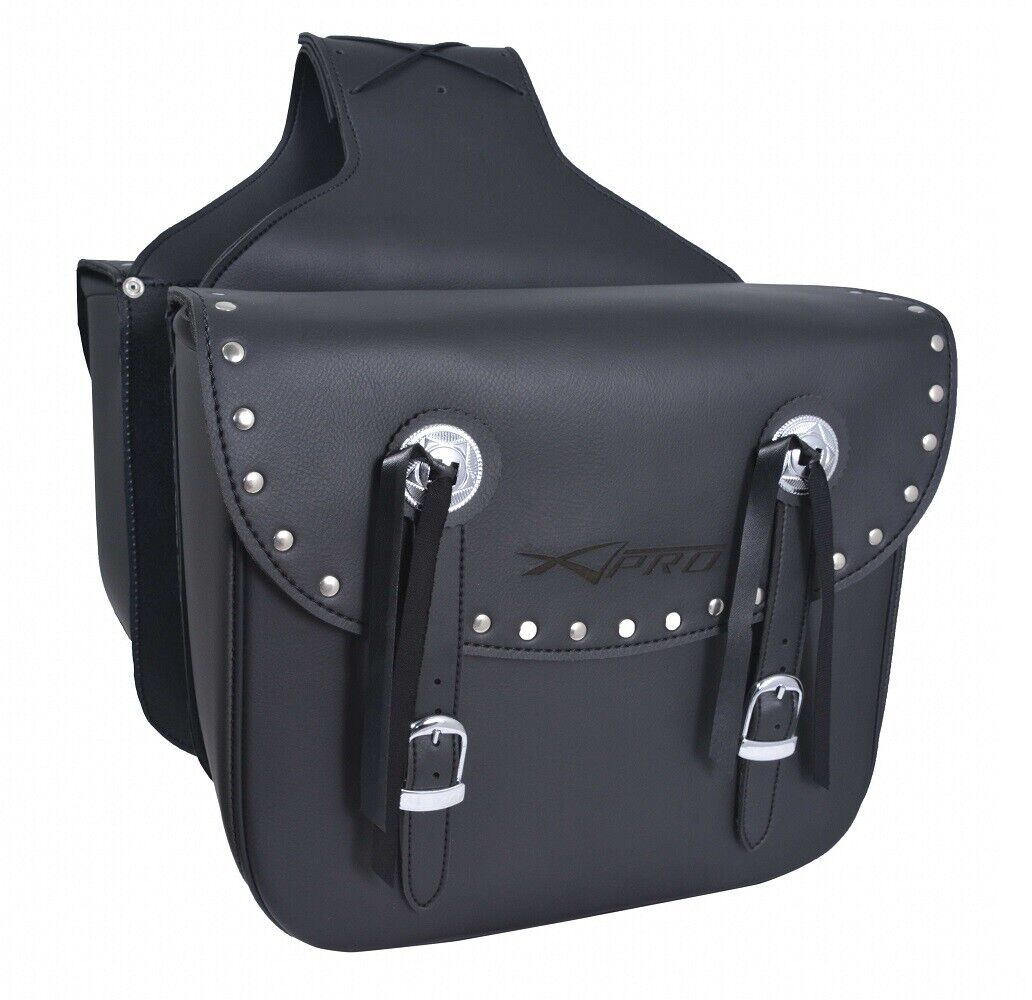 Custom Motorcycle Biker Renforced Saddle Bag Luggage Chopper Saddle bags