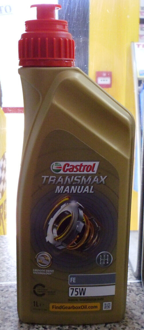 NEW CASTROL TRANSMAX MANUAL FE 75W MEETS FORD WSS-M2C200-D2 API GL-4 LT1