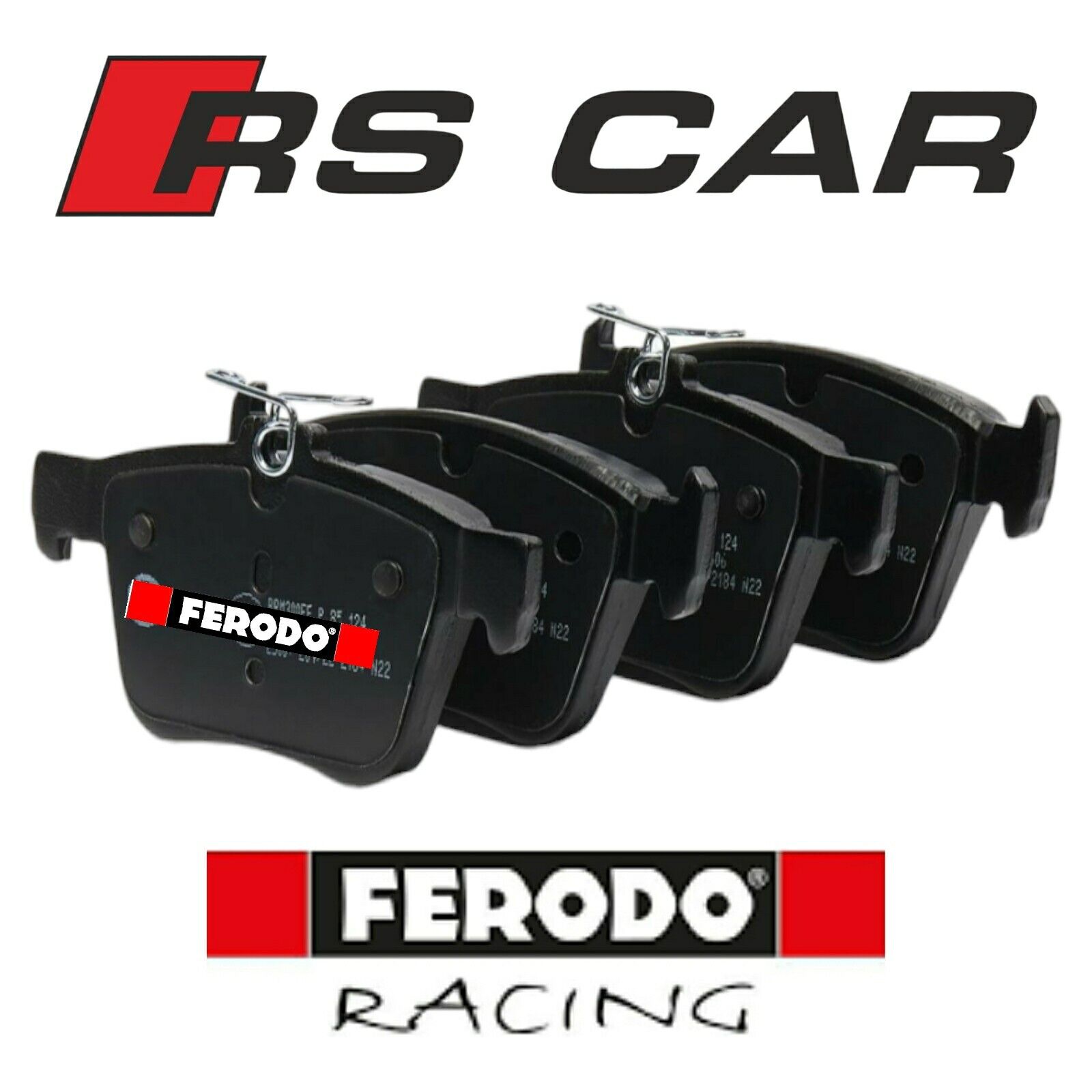 FCP4697H PASTIGLIE FRENO POST. SPORTIVE FERODO RACING MESCOLA DS2500 VW AUDI