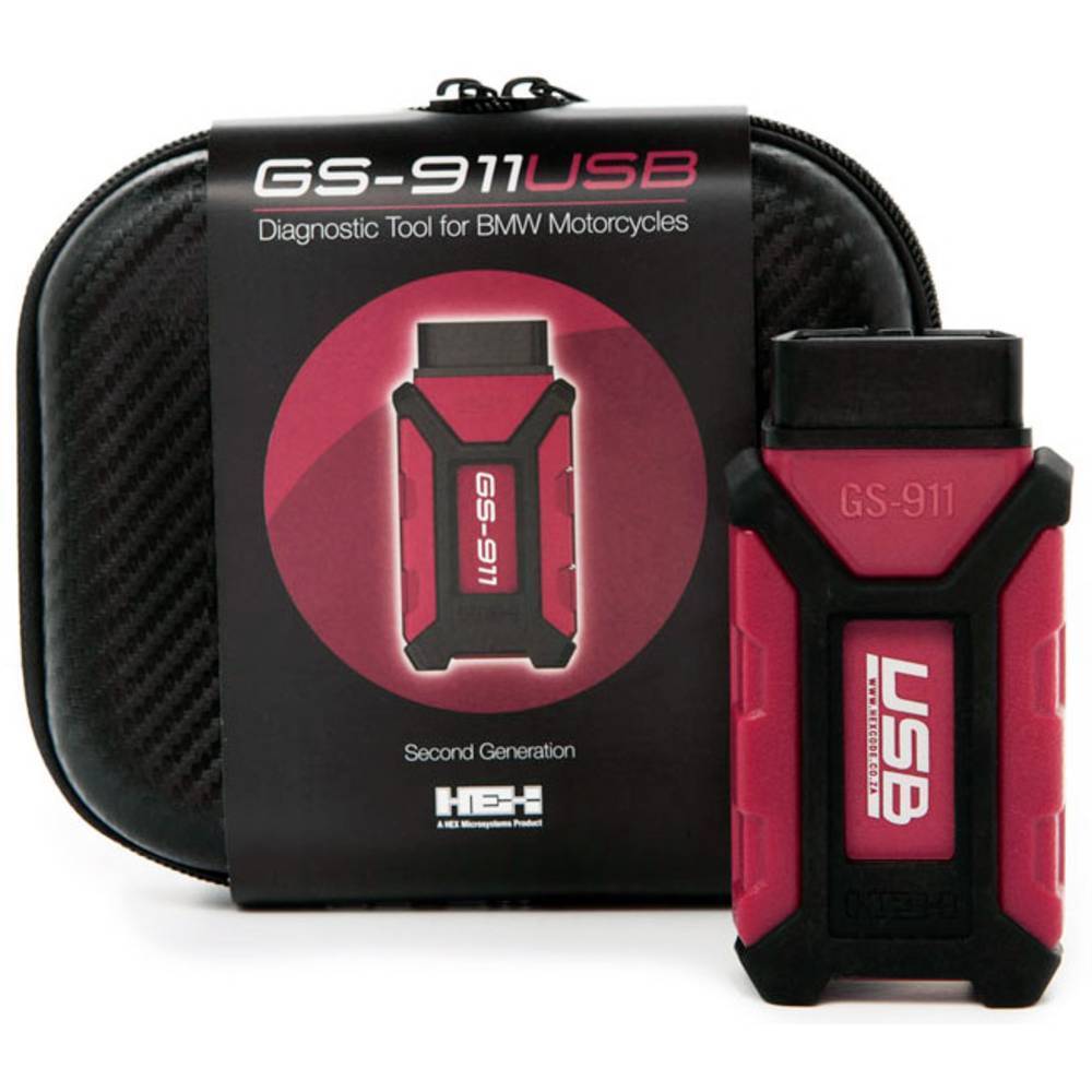 HEX Strumento diagnostico per moto OBD2 GS-911 USB 80216 Adatto per (marca