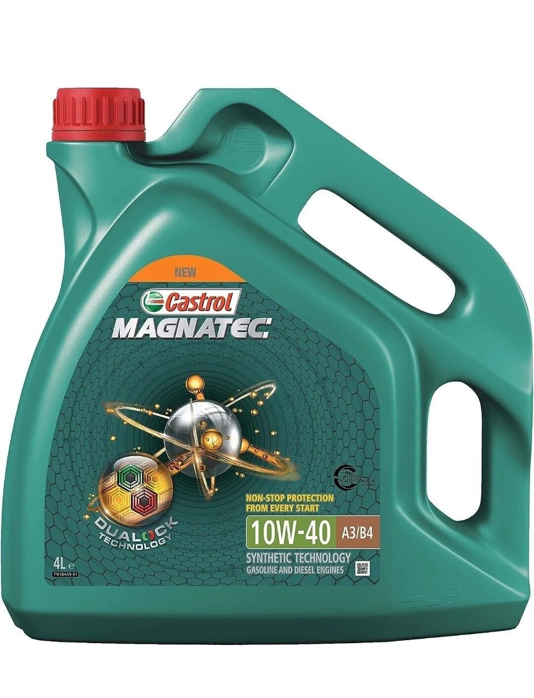 4 Litri Olio Castrol 10W40 Magnatec A3/B4 Tagliando VW 501 01/505 00 - MB 226.5