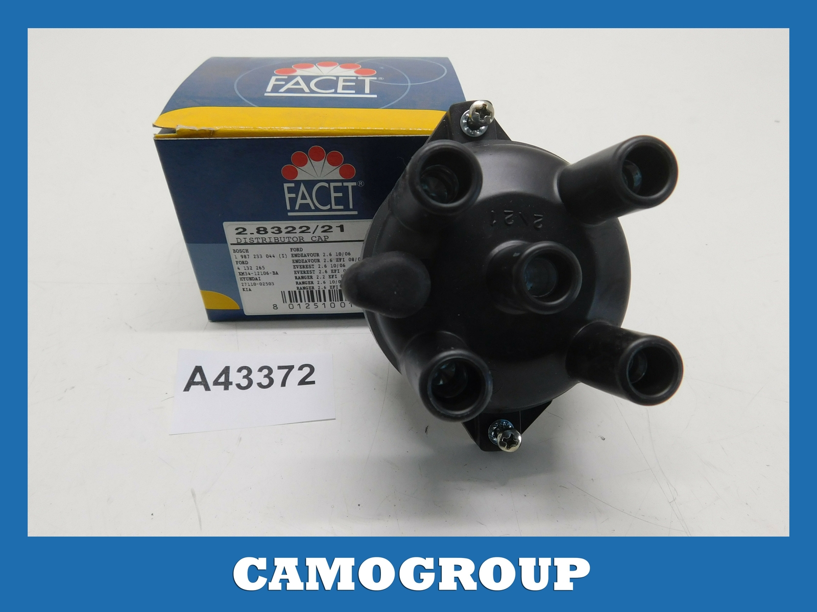 CALOTTA DISTRIBUTORE ACCENSIONE DISTRIBUTOR CAP FACET KIA CLARUS PRIDE MAZDA 626