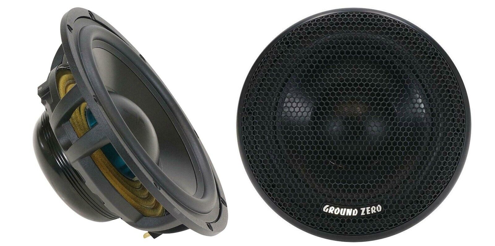 GZUK 165SQ Ground Zero Mid Woofer 16 cm predisposizione auto CASSE ALTOPARLANTI