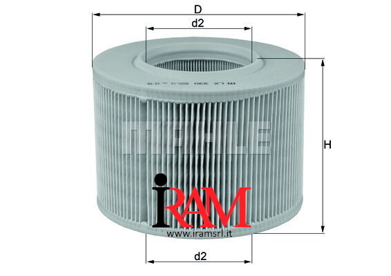 * FILTRO ARIA KNECHT - LX 330 -