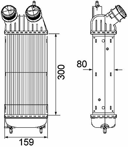 Mahle CI 171 000P Refrigeratore d'aria (N3T)