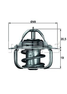 MAHLE BEHR TX 5 92D - Termostato Refrigerante