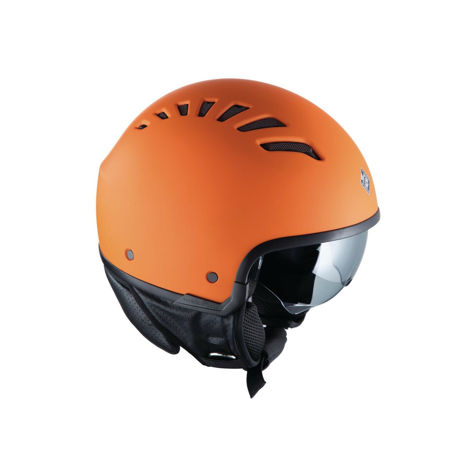 CASCO HELMET  DEMI-JET EL'FRESH ARANCIONE TUCANO URBANO SIZE XS
