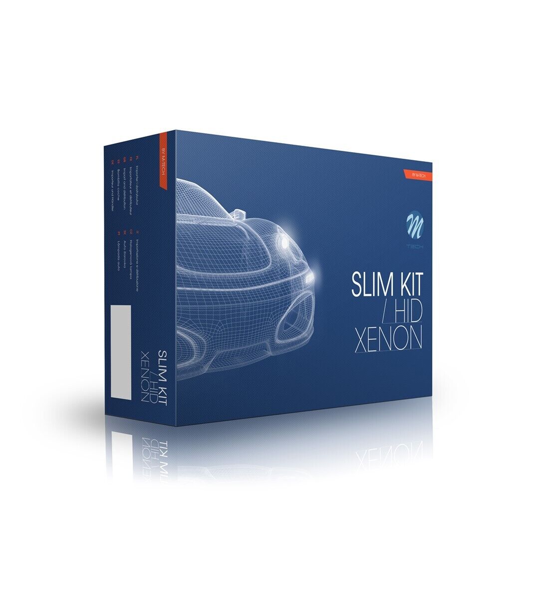 Kit di conversione Xenon Digitale M-Tech Basic Slim Bix H13-3 4300K