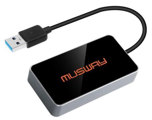 Musway BTA2 Adattatore Bluetooth per APP e Stereaming audio USB -  - Musway