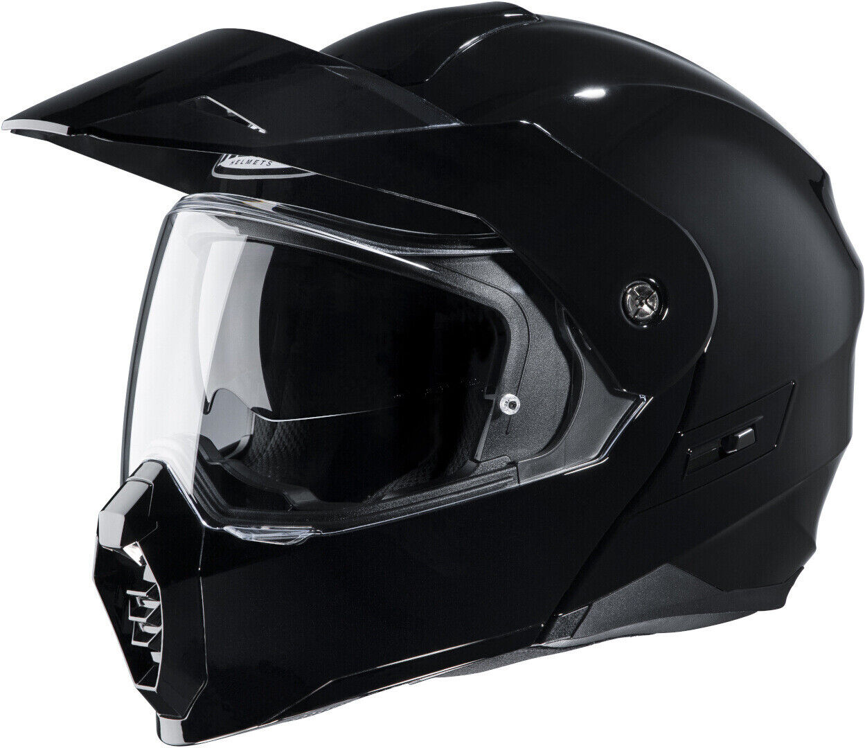 CASCO HELMET MODULARE ADVENTURE FRONTINO APRIBILE HJC C80 MATT BLACK TG XS